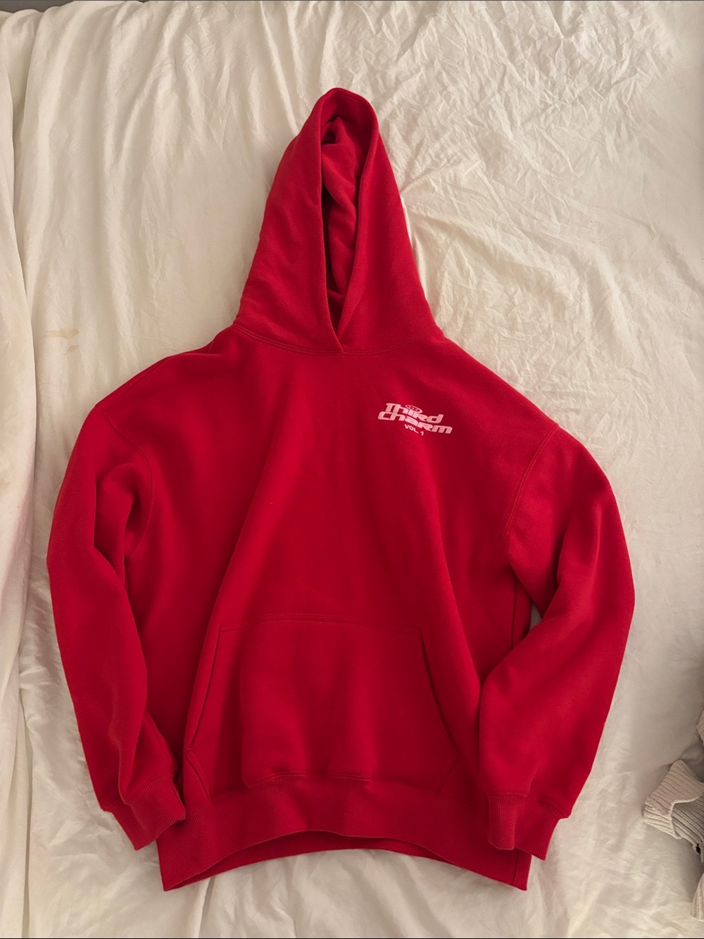 PacSun Third Charm Vol. 1 Red Graphic Hoodie